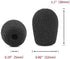 5 Pair Mic Covers Compatible with VXI Blueparrott B250XT B350XT B450XT B550-XT C400-XT S450-XT Headset Universal Foam Microphone Windscreens (5 Pa...